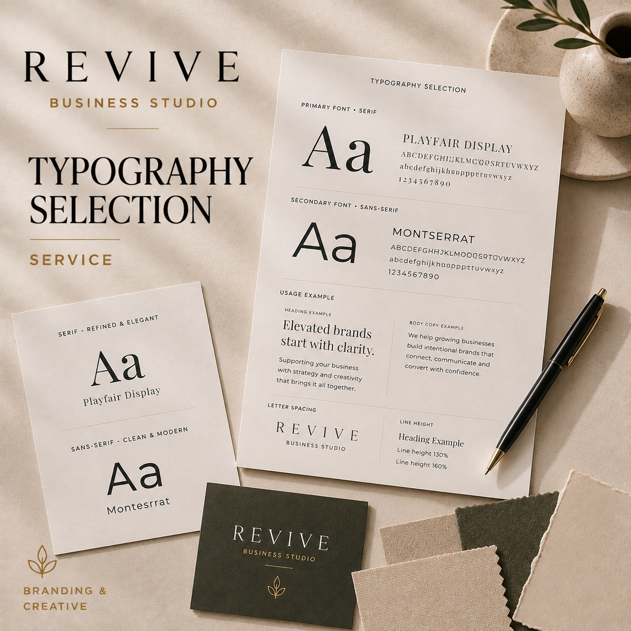 Typography Selection