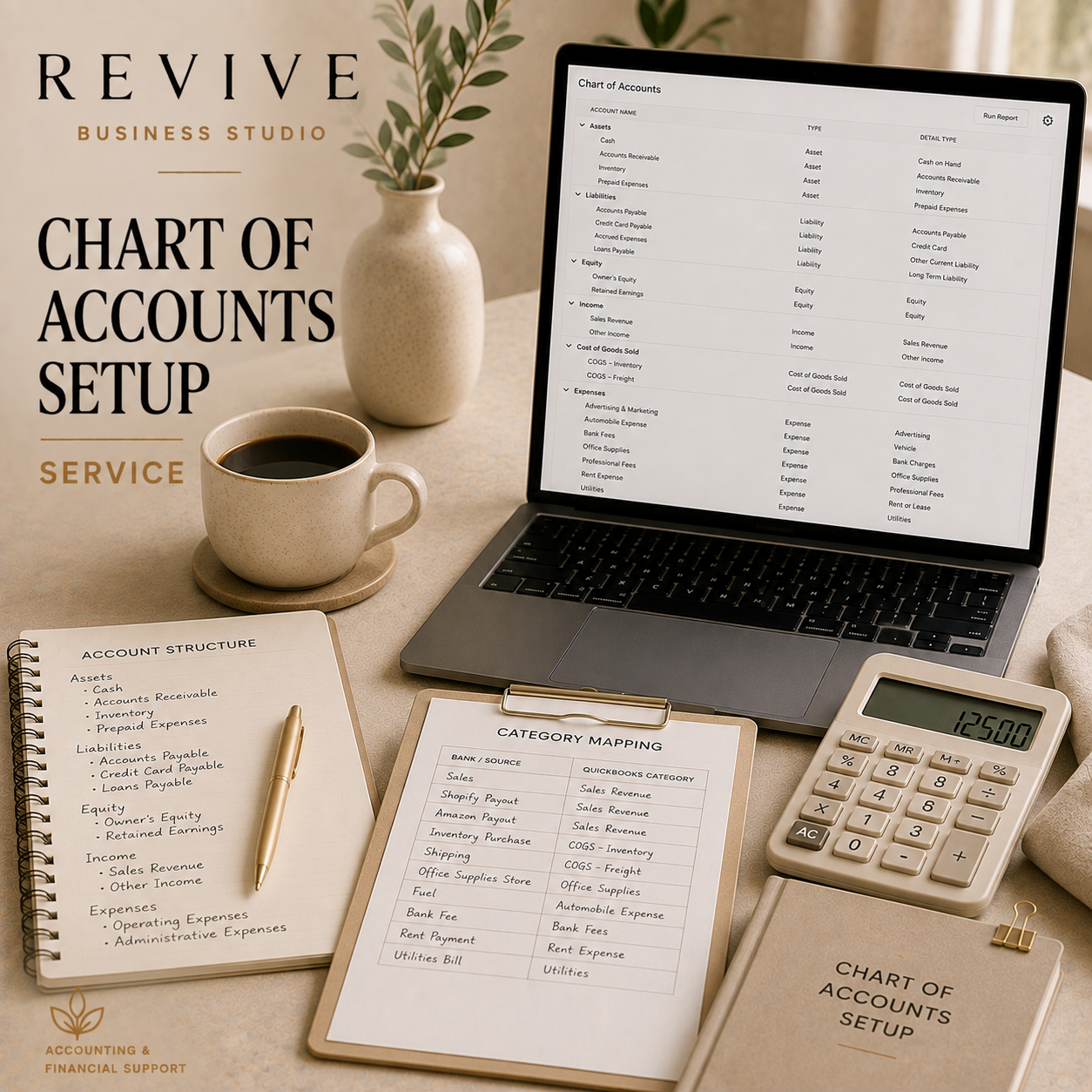 Chart of Accounts Setup