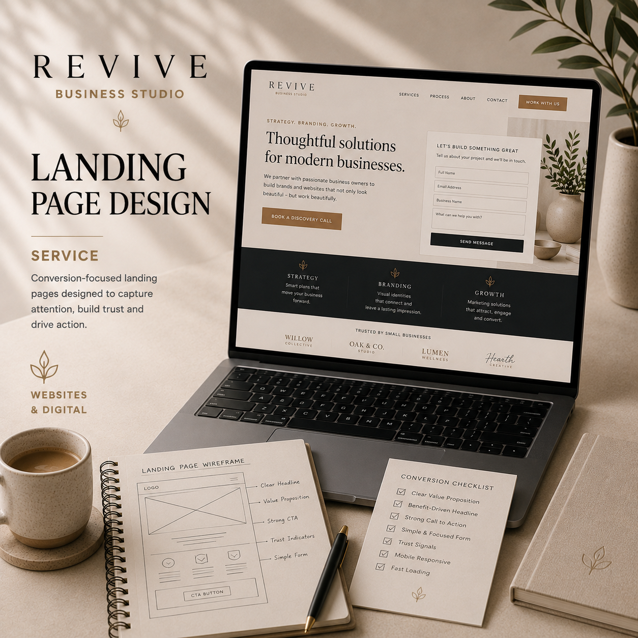 Landing Page Design
