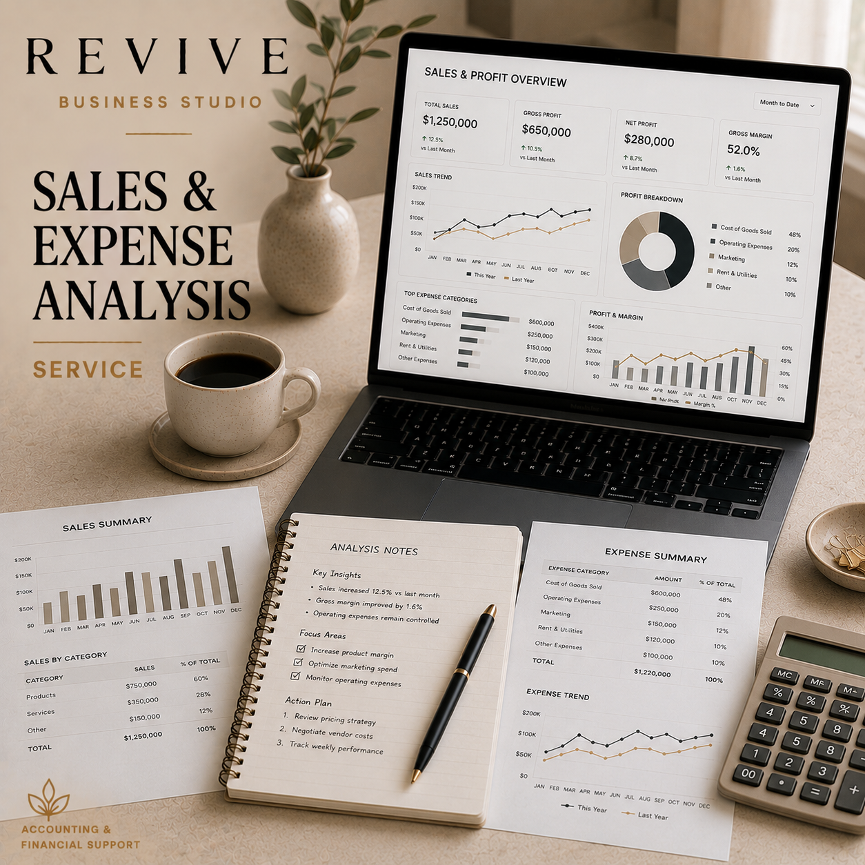 Sales & Expense Analysis