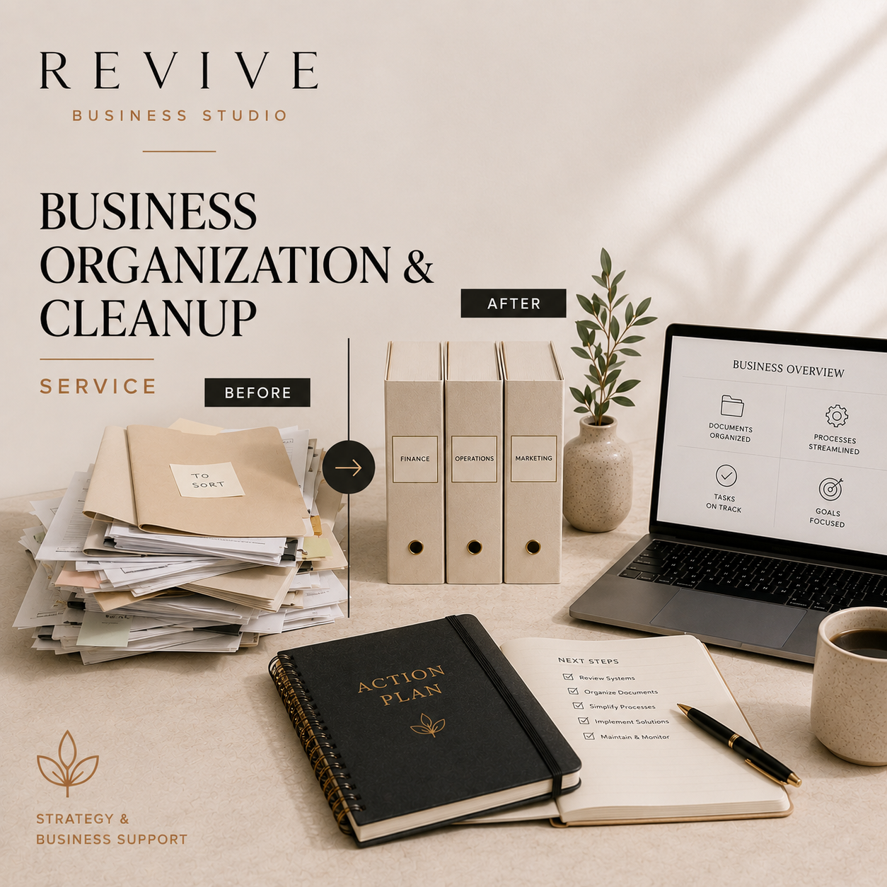 Business Organization & Cleanup