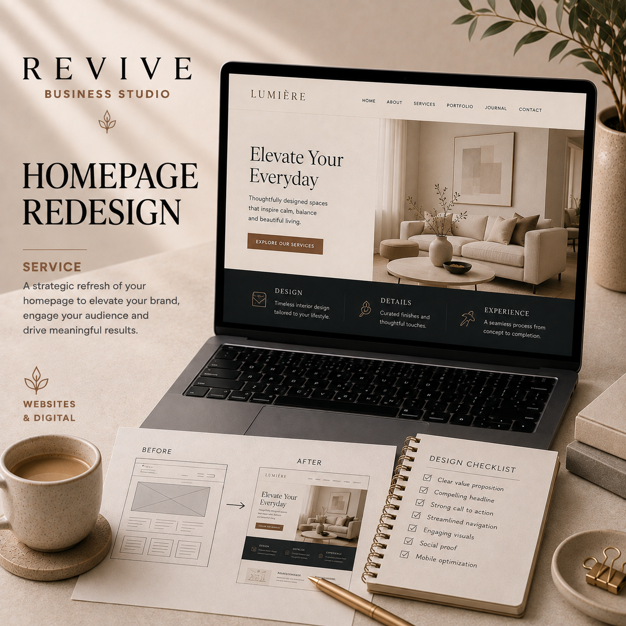 Homepage Redesign