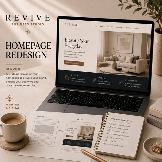 Homepage Redesign