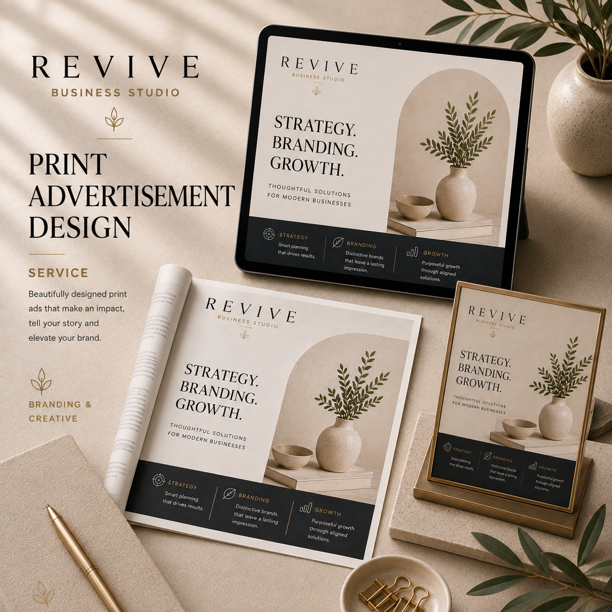 Print Advertisement Design