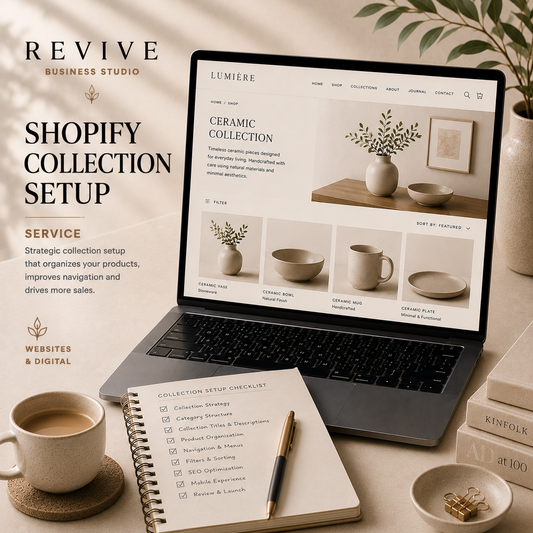 Shopify Collection Setup