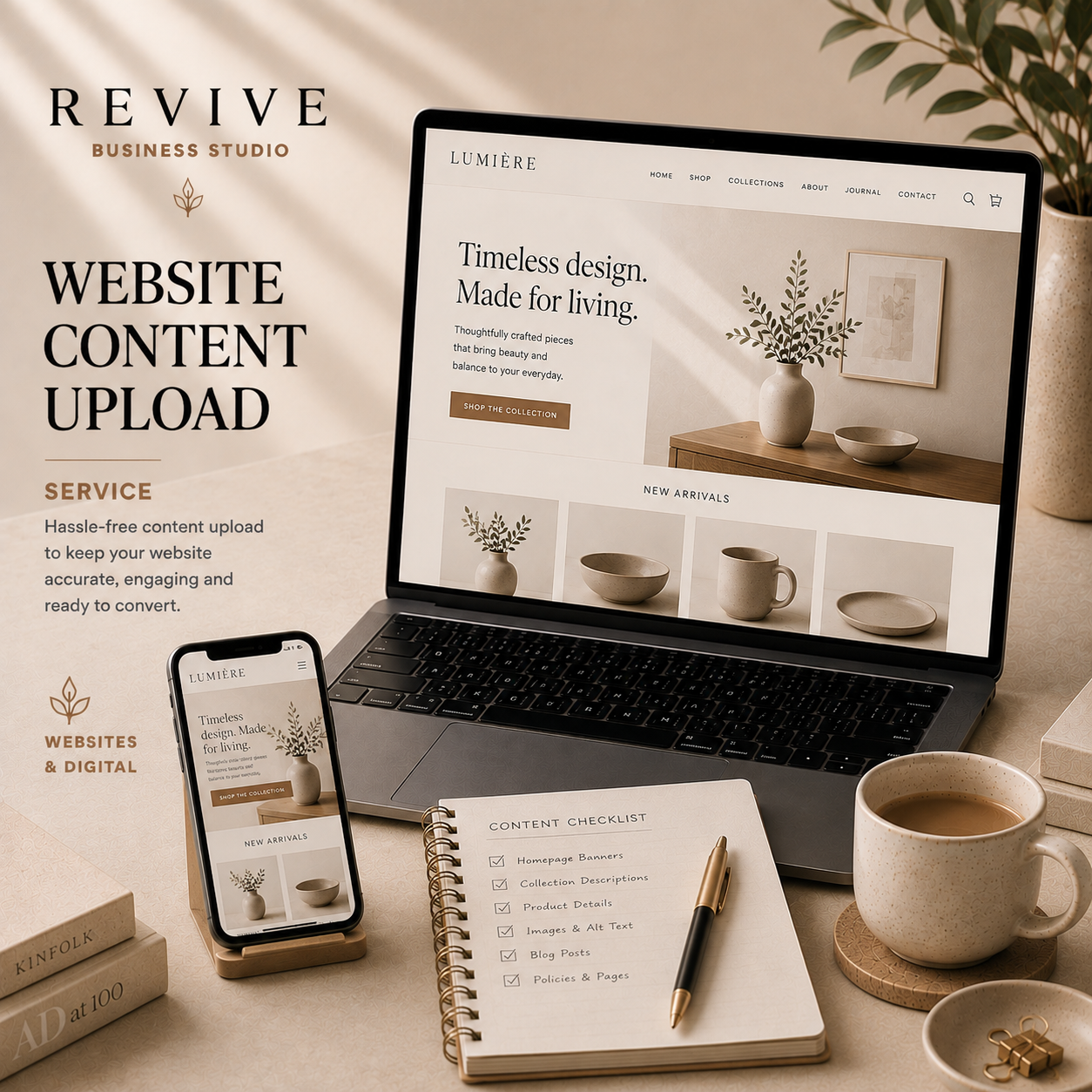 Website Content Upload